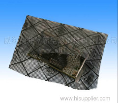 Anti-static conductive grid bag