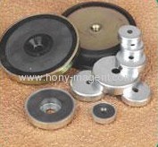 ferrite holding systems with center hole