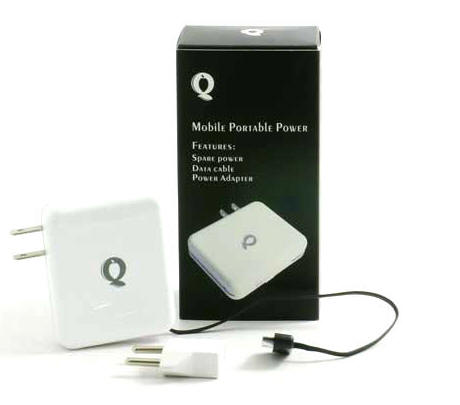 Mobile Portable Power for iPhone 3G/3GS built in USB cable
