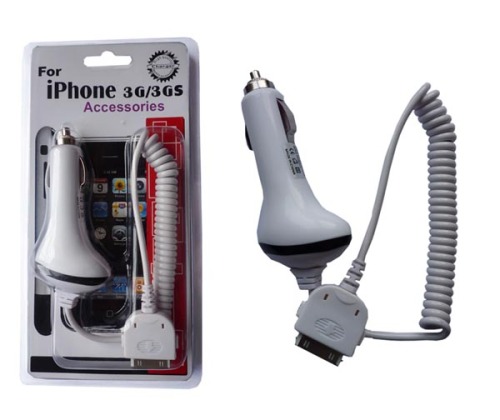 Car charger For ipod/iPhone 3G/3GS