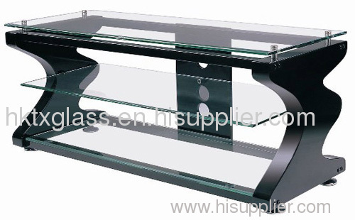 Tempered glass shelf