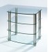 Tempered glass shelf