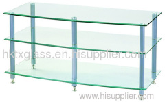 Tempered glass shelf