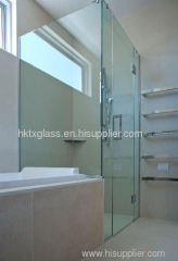 Glass shower door