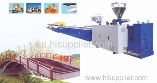 Plastic Profile Extrusion Machine