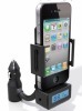Car kit FM Transmitter with LED Display Screen for iPod/ iPhone3G//4G