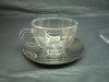 double wall glass cup