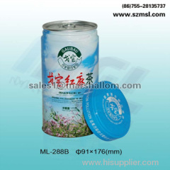 tea tin can