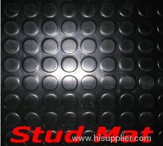 Rubber stud mats