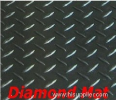 Rubber diamond mats