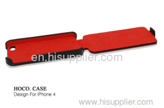 2011 newest and hotest leather case for iphone 4--paypal