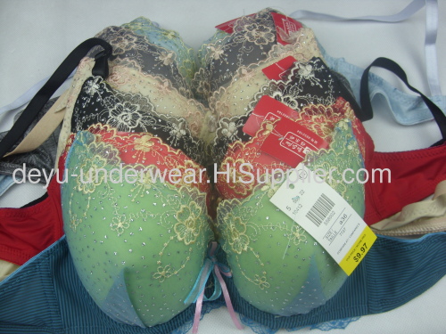 0.47USD Single Lace Cheap Stock Bra