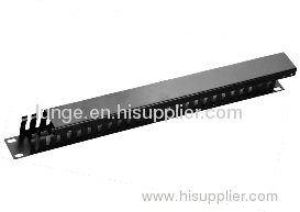 19" horizontal cable manager