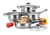 8PCS STAINLESS STEEL COOKWARE