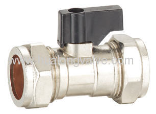 N.P. Isolating valve with handle