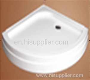 Quadrant corner shower tray