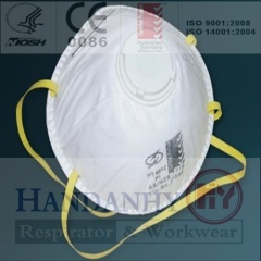 respirator/dust mask/N95/CE/respiratory protection/FFP/P1/P2/disposable particulate respirator/ filtering facepiece