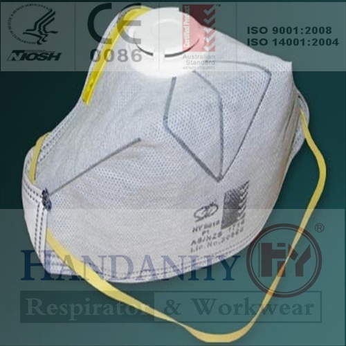 respirator/dust mask/N95/CE/respiratory protection/FFP/P1/P2/disposable particulate respirator/ filtering facepiece