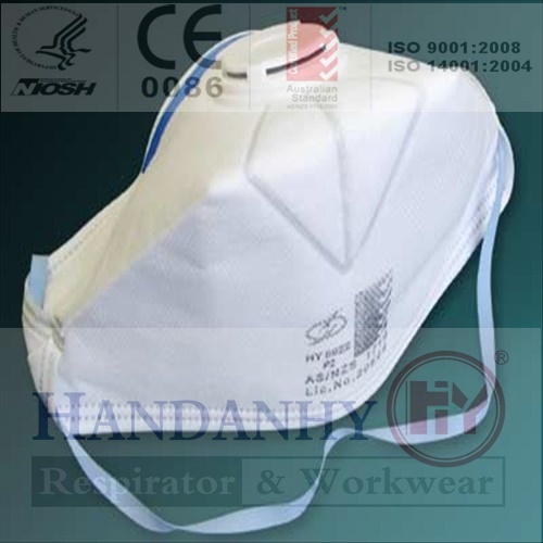 respirator/dust mask/N95/CE/respiratory protection/FFP/P1/P2/disposable particulate respirator/ filtering facepiece