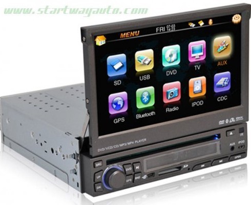 One Din Car DVD Player