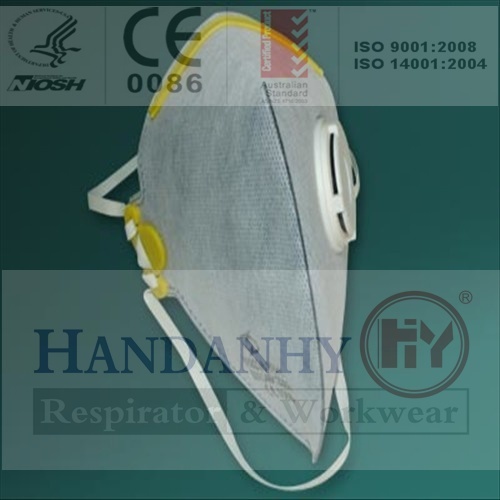 respirator/dust mask/N95/CE/respiratory protection/FFP/P1/P2/disposable particulate respirator/ filtering facepiece