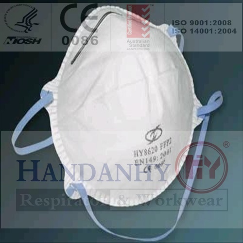 respirator/dust mask/N95/CE/respiratory protection/FFP/P1/P2/disposable particulate respirator/ filtering facepiece