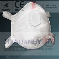 respirator/dust mask/N95/CE/respiratory protection/FFP/P1/P2/disposable particulate respirator/ filtering facepiece