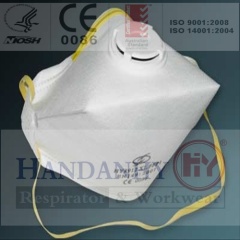 respirator/dust mask/N95/CE/respiratory protection/FFP/P1/P2/disposable particulate respirator/ filtering facepiece