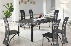 Glass Dining Table Set