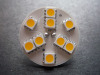 1.8W G4 9SMD led bulb with back pin