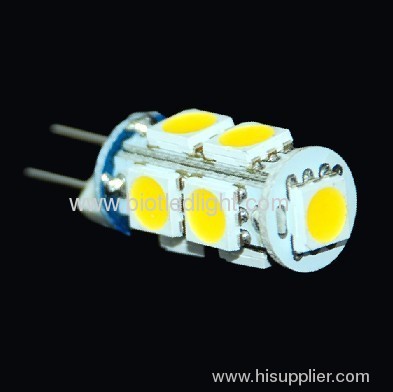 1.6W G4 9SMD led bulb with 360 degree