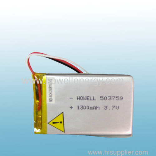rechargeable li-polymer battery 503759