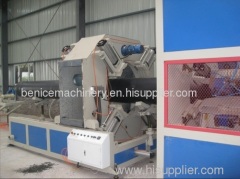 Gas supply pipe extrusion line