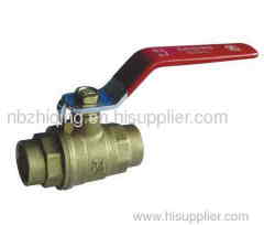 CSA/UL listed solder end brass ball valve