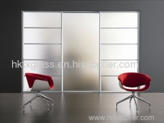 glass Sliding door / frostedglass / glass room divider