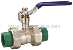 Brass PPR Ball Valve