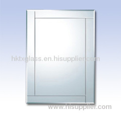 Engraved mirror