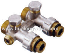 Brass Two -way heating valve