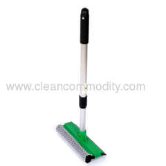 extendable window squeegee with sponges/extendable brushes