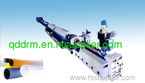 HDPE gas pipe making machine/PE water pipe production line