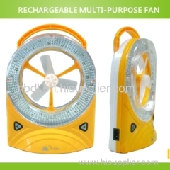 RECHARGEABLE MULTI-PURPOSE FAN