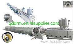 PE pipe production line