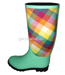 Ladies' fashion rain boots