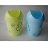 Plastic waste bin, plastic garbage box; garbage can; rubbish bin