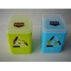 Plastic mini waste bin, mini garbage box; garbage can; table rubbish bin