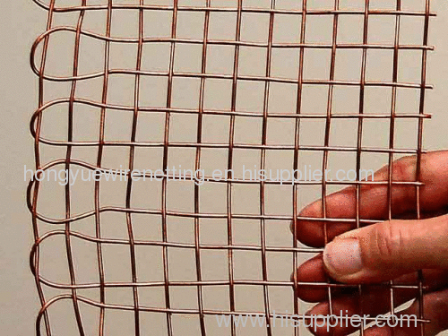 Red Copper Wire Mesh