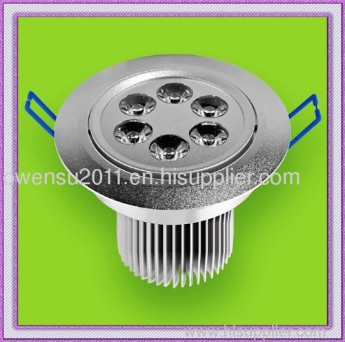 6W led recessed downlight