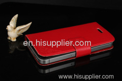 2011 new fashion and new design for iphone 4 real leather case--paypal