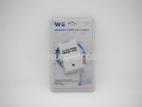 256MB memory card for Wii