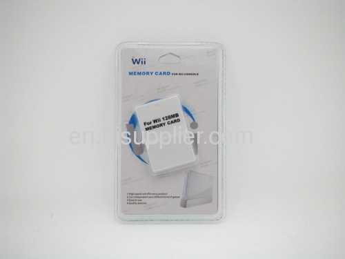 128MB memory card for Wii